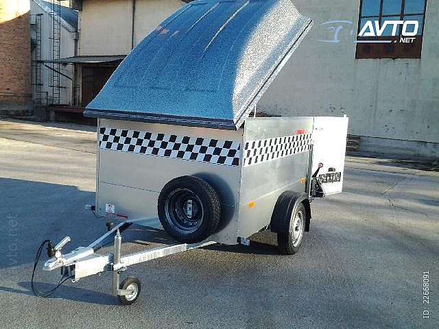 TOVORNA PRIKOLICA&nbsp;ZALOGA KARTING 206x150x130 cm  &nbsp;<small><strong></strong></small>
