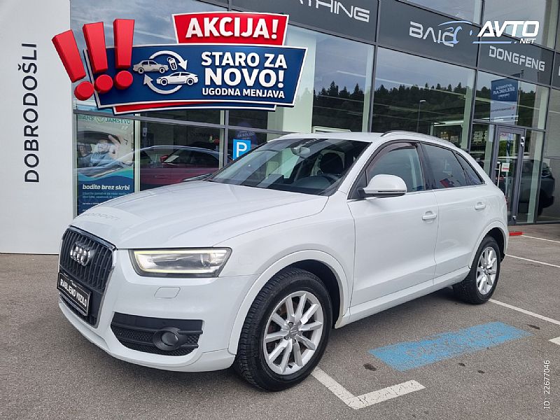Audi&nbsp;Q3&nbsp;<small><strong>2.0 TDI - SLOVENSKO POREKLO - LEPO OHRANJEN</strong></small>