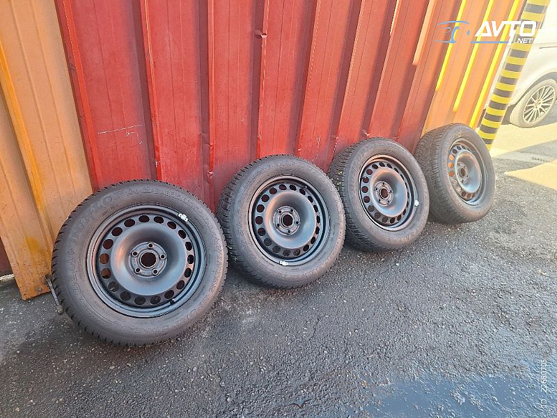 Original&nbsp;JEKLENA PLATI��A VW 16 COL 5x112 ET41+ZIMSKE GUME&nbsp;<small>6.5&nbsp;x&nbsp;16</small>