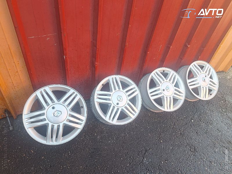 Original&nbsp;ALU PLATI��A RENAULT 16 COL 4x100 ET49&nbsp;<small>6.5&nbsp;x&nbsp;16</small>